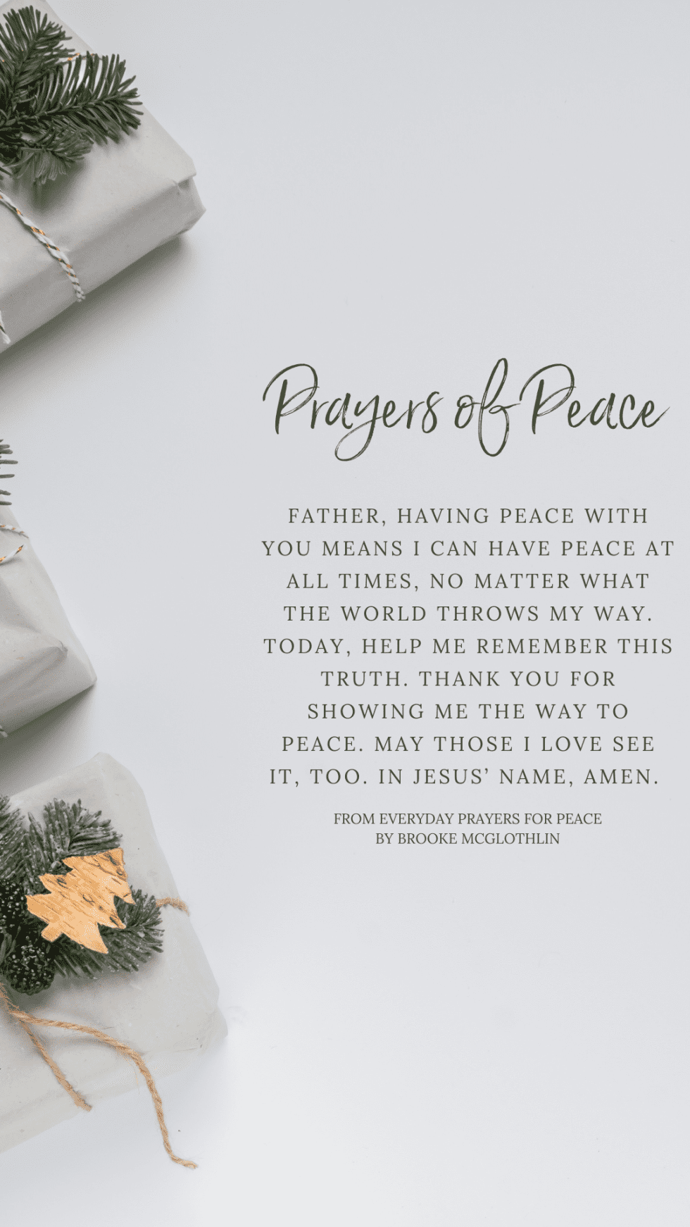 Prayers for Peace Lock Screens - Million Praying Moms